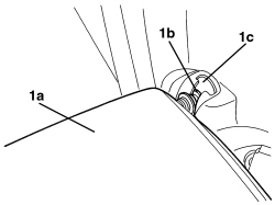 SPLIT REAR SEAT LEFT BACKREST - R.R.