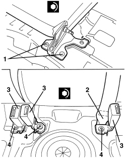 SPLIT REAR SEAT LEFT BACKREST - R.R.
