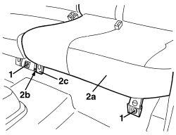 REAR SEAT CUSHION - R+R