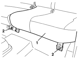 REAR SEAT CUSHION - R+R