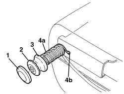REAR BACKREST CATCH DEVICE (ONE) - R+R