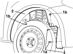 RIGHT FRONT WHEEL ARCH LINER - R.R.