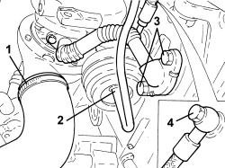 TURBOCHARGER UNIT AND EXHAUST MANIFOLD - R.R.