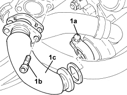 TURBOCHARGER UNIT AND EXHAUST MANIFOLD - R.R.