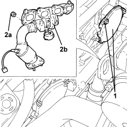 TURBOCHARGER UNIT AND EXHAUST MANIFOLD - R.R.