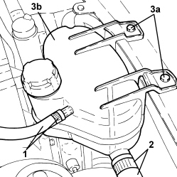 ENGINE COOLANT SUPPLY RESERVOIR - R.R.