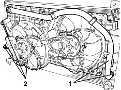 ENGINE COOLING RADIATOR - R + R