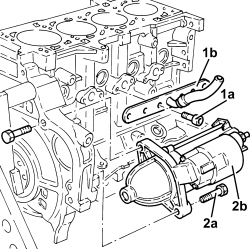 ENGINE - DISMANTLE AND REASSEMBLE FOLLOWING OPERATION 1004E10 - WASH AND CHECK DISMANTLED PARTS - REFIT CYLINDER HEAD AND OIL SUMP - DOES NOT INCLUDE REPAIRS TO CYLINDER HEAD AND AUXILIARY UNIT