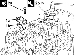 ENGINE - DISMANTLE AND REASSEMBLE FOLLOWING OPERATION 1004E10 - WASH AND CHECK DISMANTLED PARTS - REFIT CYLINDER HEAD AND OIL SUMP - DOES NOT INCLUDE REPAIRS TO CYLINDER HEAD AND AUXILIARY UNIT