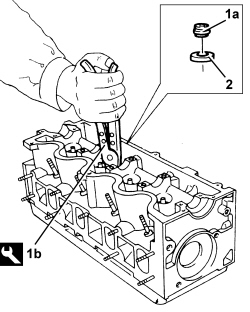 SINGLE CYLINDER HEAD, REMOVED - OVERHAUL