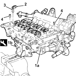 SINGLE CYLINDER HEAD, REMOVED - OVERHAUL