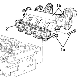 SINGLE CYLINDER HEAD, REMOVED - OVERHAUL