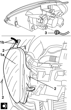 RIGHT FRONT HEADLAMP - R.R