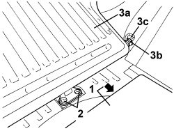 REAR SEAT BACKREST - R.R
