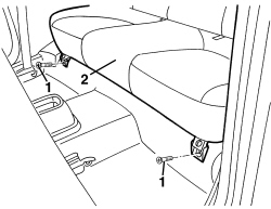 ONE-PIECE REAR SEAT CUSHION - R.R.