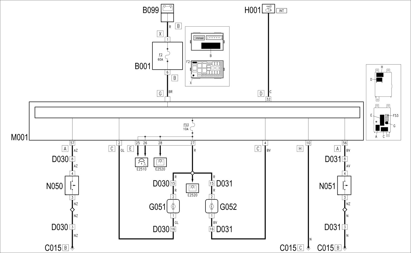 PUDDLE LIGHTS - WIRING DIAGRAM