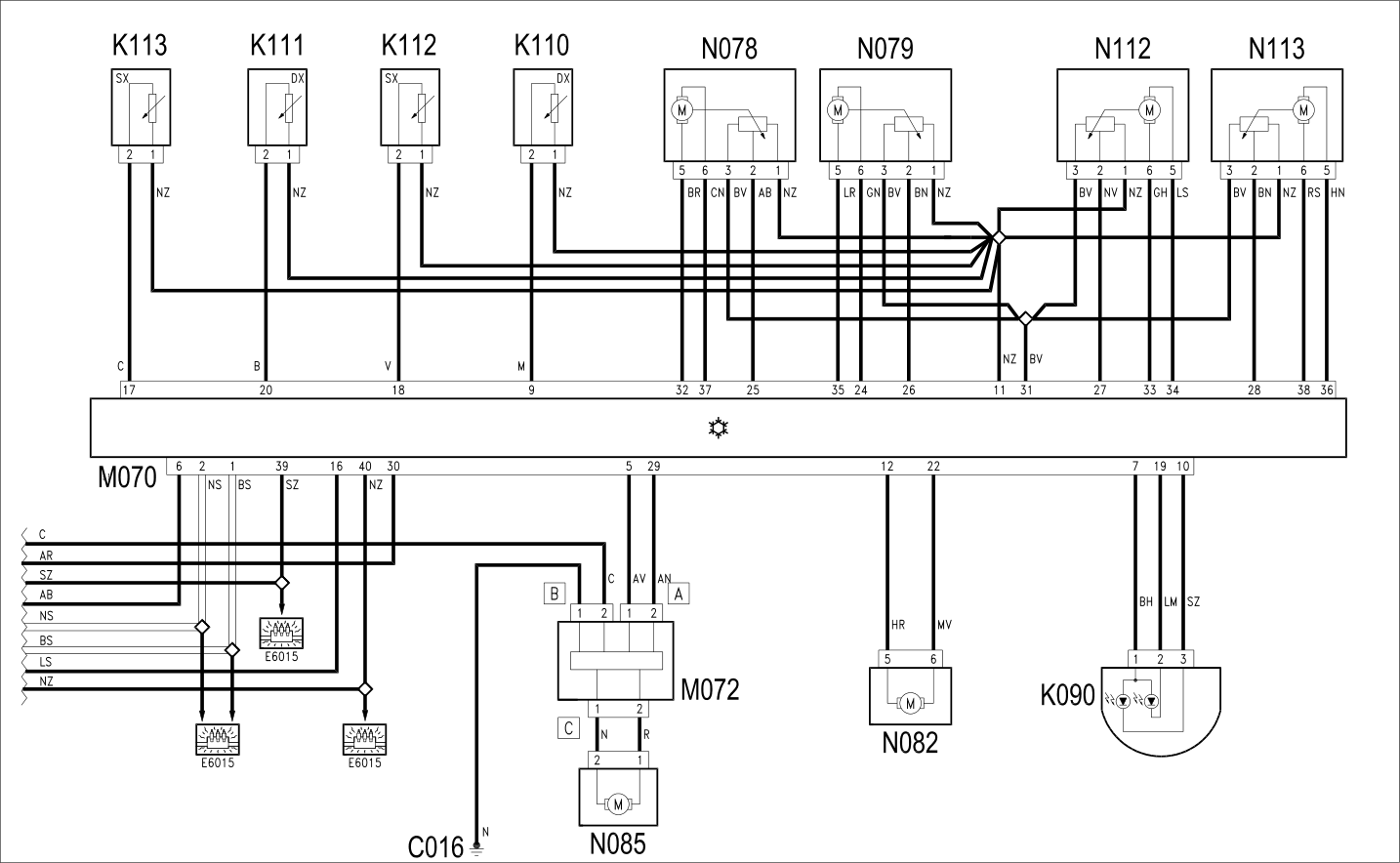 AIR CONDITIONER - WIRING DIAGRAM