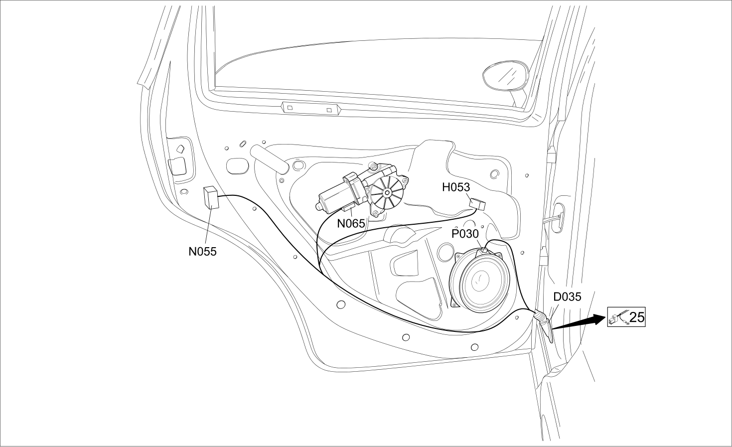 LEFT REAR DOOR