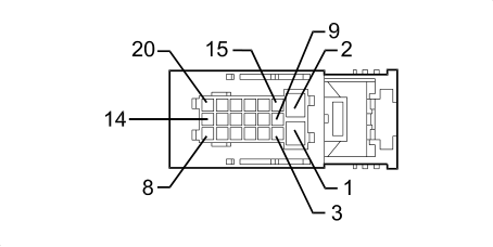 D020 DASHBOARD/REAR COUPLING