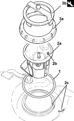 FUEL TANK - R + R FOR REPLACEMENT