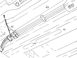 FRONT FUEL DELIVERY LINE - R.R.