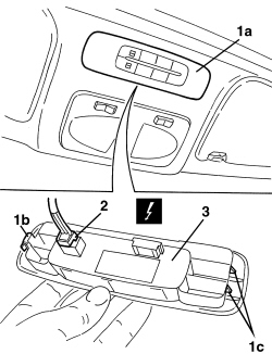 SUN ROOF CONTROL SWITCH - R+R