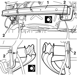 R.R REAR CROSSMEMBER