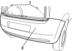 R.R. REAR BUMPER