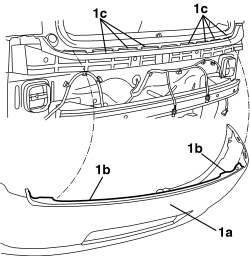 R.R. REAR BUMPER