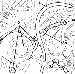 ENGINE OIL DELIVERY PIPE TO TURBOCHARGER - R + R