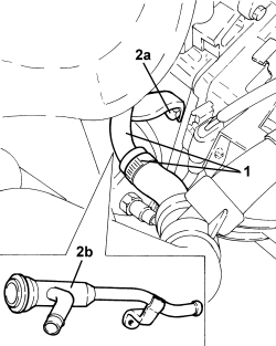 WATER PUMP RIGID COOLANT INLET PIPE - R.R.