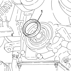 TIMING COVER OIL SEAL - REPLACE