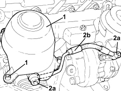 ENGINE OIL DELIVERY PIPE TO TURBOCHARGER - R + R