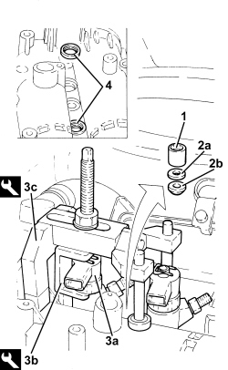 SINGLE CAMSHAFT HOUSING - REPLACE GASKET