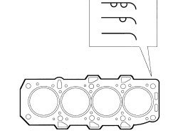 SINGLE CYLINDER HEAD - R.R. AND REPLACE GASKET