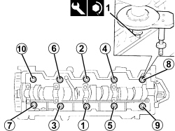 SINGLE CYLINDER HEAD - R.R. AND REPLACE GASKET