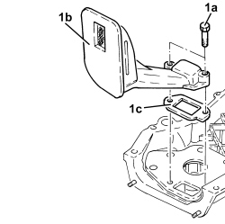 ENGINE OIL INTAKE DUCT - R.R