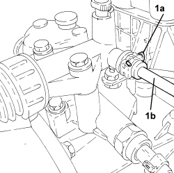 SUPPLY HOSE TO OPERATING CYLINDER - R.R.