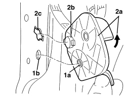BONNET LID OPENING LEVER - R+R