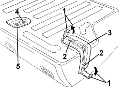TRIM FOR REAR SEAT BACKREST - R.R.
