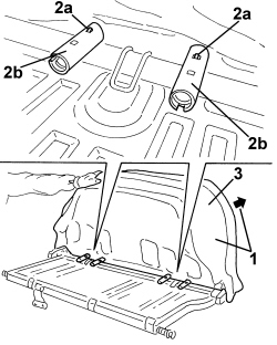 TRIM FOR REAR SEAT BACKREST - R.R.