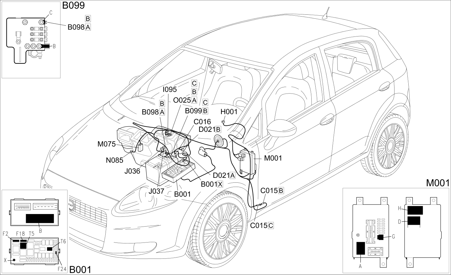 ADDITIONAL HEATER - COMPONENT LOCATION