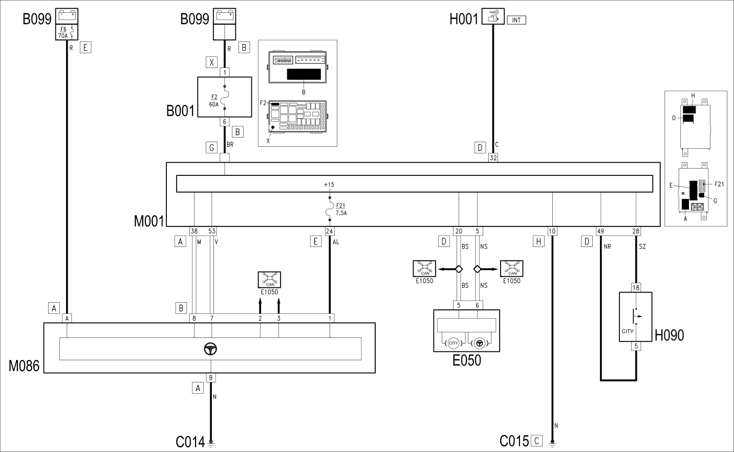 ELECTRIC STEERING - WIRING DIAGRAM