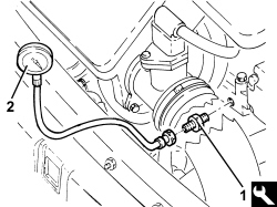 ENGINE LUBRICATION SYSTEM - CHECK SUPPLY PRESSURE