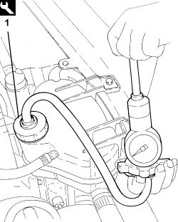 ENGINE COOLING SYSTEM - LEAKAGE TEST