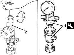 ENGINE COOLING SYSTEM - LEAKAGE TEST