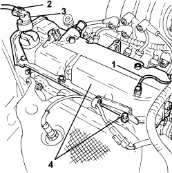 SINGLE TAPPET COVER -R.R AND REPLACE GASKET