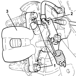 REAR BRAKE PADS - REPLACE