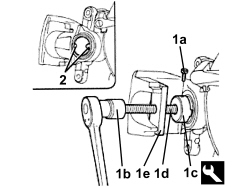 REAR BRAKE PADS - REPLACE