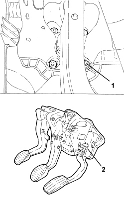 PEDAL ASSEMBLY - R.R